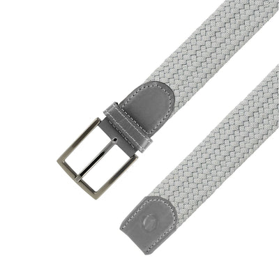 Cinturón Trenzado Hombre OS2 - Gris | Origeness detalle