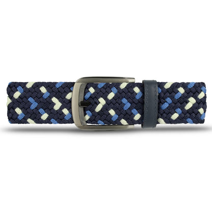  Cinturón Trenzado Hombre OS3 - Azul Náutico | Origeness frente
