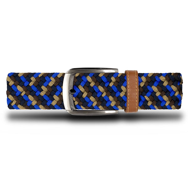 Cinturón Trenzado Hombre OS4 - Azul Safari | Origeness