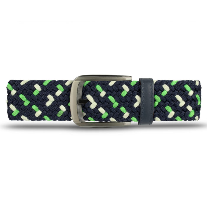 Cinturón Trenzado Hombre OS7 - Azul Y Verde Menta | Origeness