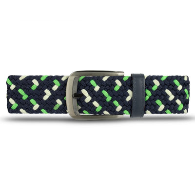 Cinturón Trenzado Hombre OS7 - Azul Y Verde Menta | Origeness