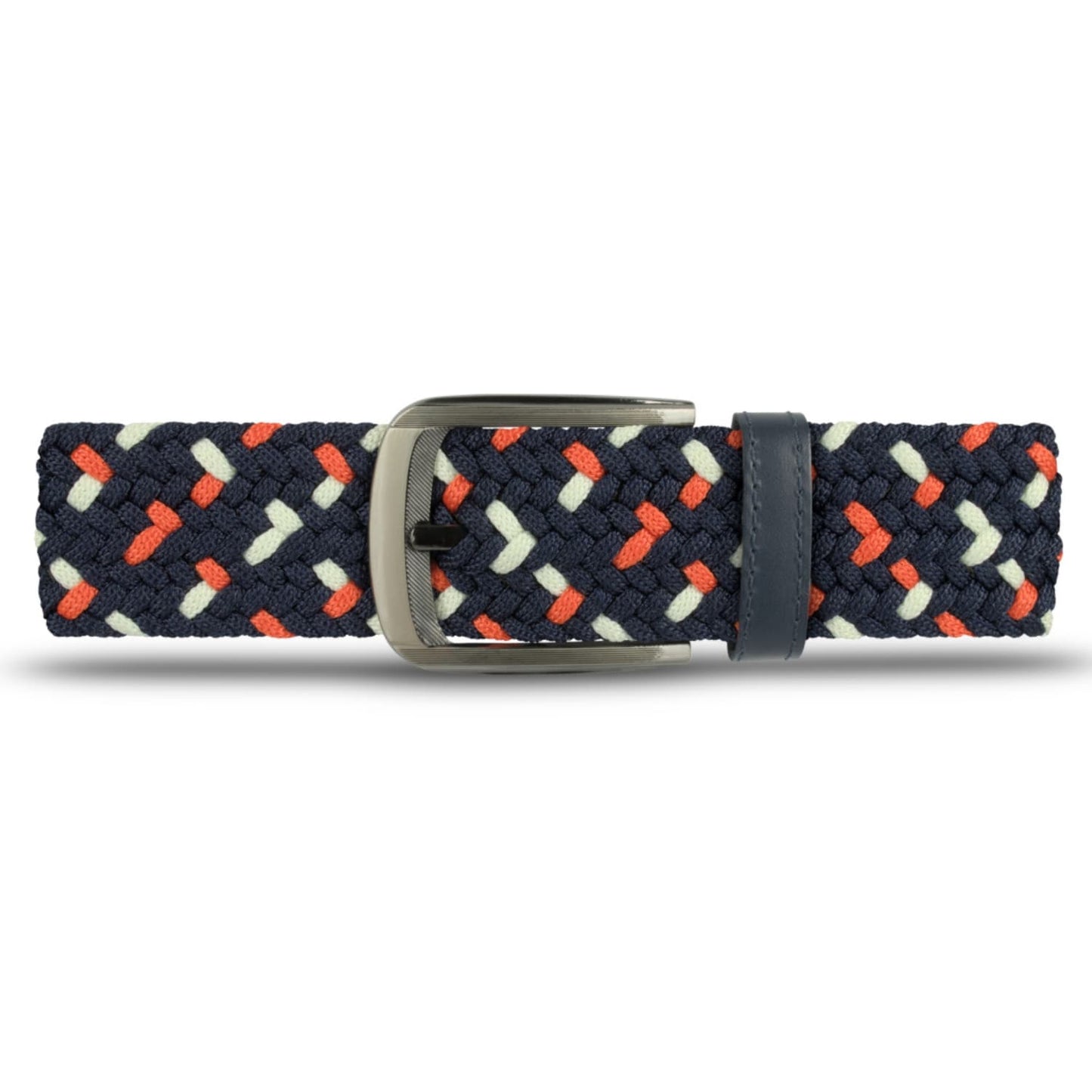 Cinturón Trenzado Hombre OS9 - Azul Y Naranja Sunset | Origeness w