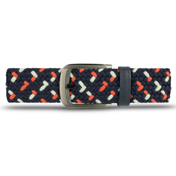 Cinturón Trenzado Hombre OS9 - Azul Y Naranja Sunset | Origeness