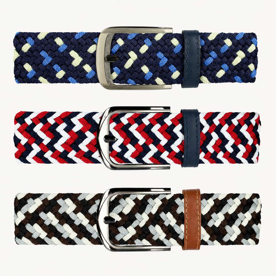 Pack Regalo Hombre x3 - Náutico + Tricolor + Mosaico | Origeness